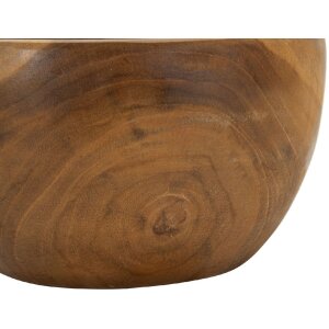 Поднос Erusi Simple Teak Ø 15x9,5 см Коричневый переработанный тик Ручная работа