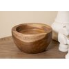 Поднос Erusi Simple Teak Ø 15x9,5 см Коричневый переработанный тик Ручная работа