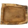 Декоративна миска Mauro Ferretti Kutak 25x19x7 см коричнева