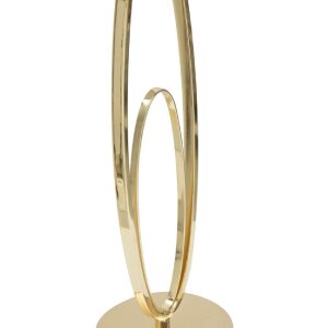 Настільна лампа Mauro Ferretti Glam Flush E27 Ø 30x58 см золото-кремовий