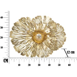 Настінний світильник Mauro Ferretti Ibis E27 56.5x12x42.5 см золотистий