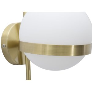 Mauro Ferretti настенный светильник Glamy круг E14 15x20x40 см золото белый