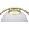 Настільна лампа Mauro Ferretti Glamy Ablegen E14 25x18x50 см золото білий