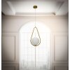 Потолочный светильник Mauro Ferretti Glamy Ablegen E14 24x20x46 см золотисто-белый