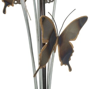 Настільна лампа Mauro Ferretti метелики E27 Ø 32x47 см, різнокольорова