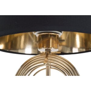 Настільна лампа Mauro Ferretti Maxt E27 Ø 24x44 см золото чорний