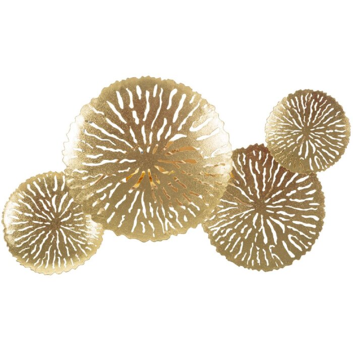 Mauro Ferretti Настінний світильник Dishi Plus 2-лайт E14 47x13x28 см золото