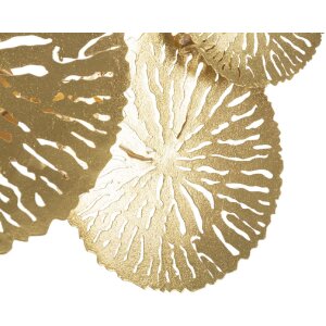 Mauro Ferretti Настінний світильник Dishi Plus 2-лайт E14 47x13x28 см золото