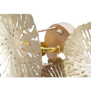 Mauro Ferretti Настінний світильник Dishi Plus 2-лайт E14 47x13x28 см золото