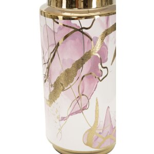 Mauro Ferretti Настольная лампа Glam Abstract E27 Ø 25x48 см белый многоцветный