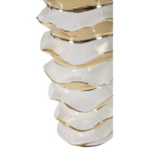 Настільна лампа Mauro Ferretti Glam-Weltraum E27 Ø 33x53 см біле золото