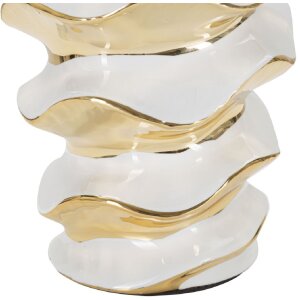 Настільна лампа Mauro Ferretti Glam-Weltraum E27 Ø 33x53 см біле золото