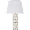 Настольная лампа Mauro Ferretti Glam Carv E27 Ø 34,5x56 см белое золото