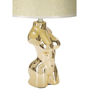 Настільна лампа Mauro Ferretti Glam Frau E27 Ø 25x39.5 см золото