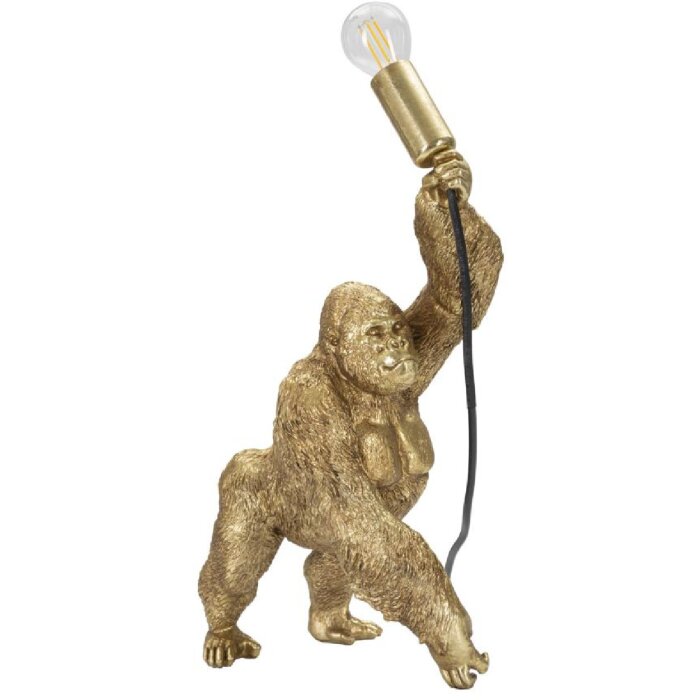 Настільна лампа Mauro Ferretti Gorilla E14 22.5x16x40 см золото