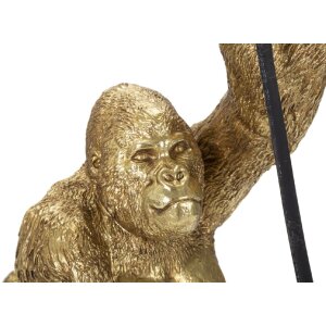 Настільна лампа Mauro Ferretti Gorilla E14 22.5x16x40 см золото