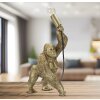 Настільна лампа Mauro Ferretti Gorilla E14 22.5x16x40 см золото