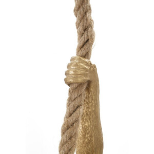 Потолочный светильник Mauro Ferretti monkey E27 Ø 27x32x60 см золотисто-коричневый