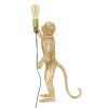 Настольная лампа Mauro Ferretti monkey E27 Ø 26x34x55 см золото