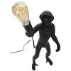 Настольная лампа Mauro Ferretti monkey E27 Ø 26x34x55 см черная