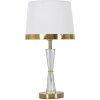 Mauro Ferretti Настольная лампа Kristal E27 Ø 30x56 см золотисто-белый