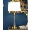 Mauro Ferretti Настольная лампа Kristal E27 Ø 30x56 см золотисто-белый