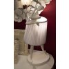 Настільна лампа Mauro Ferretti Ballet E14 Ø 29x25x62.5 см білий