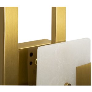 Mauro Ferretti Бра Wall Cube E14 15x8x33 см золото сатин