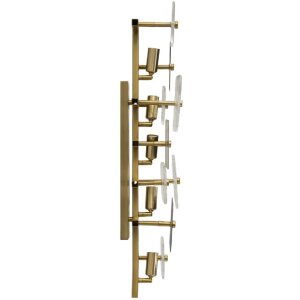 Mauro Ferretti Glassy E14 Настенный светильник 24x13x76...