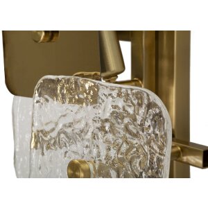 Mauro Ferretti Бра Wall Glassy E14 24x13x76 см золото