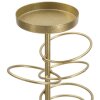 Mauro Ferretti Свічник Ringe 14x13x50,5 см золотий білий