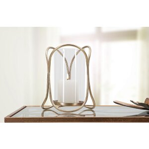 Mauro Ferretti Свечник Glox Темный Ø 16x21,5 см бронзовый