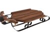 Clayre & Eef Декоративные сани дерево железо коричневый 71x39x14 см винтажный стиль