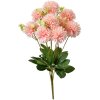 Clayre & Eef 6PL0376 Квітка штучна рожева 10x15x45 см з листям