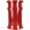 Поштова скринька Clayre & Eef 6Y5856 червона Ø24x38 см Листи до Санти