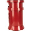 Поштова скринька Clayre & Eef 6Y5856 червона Ø24x38 см Листи до Санти