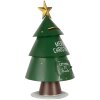Різдвяна скринька Clayre & Eef Листи до Санти зелений Ø18x35см