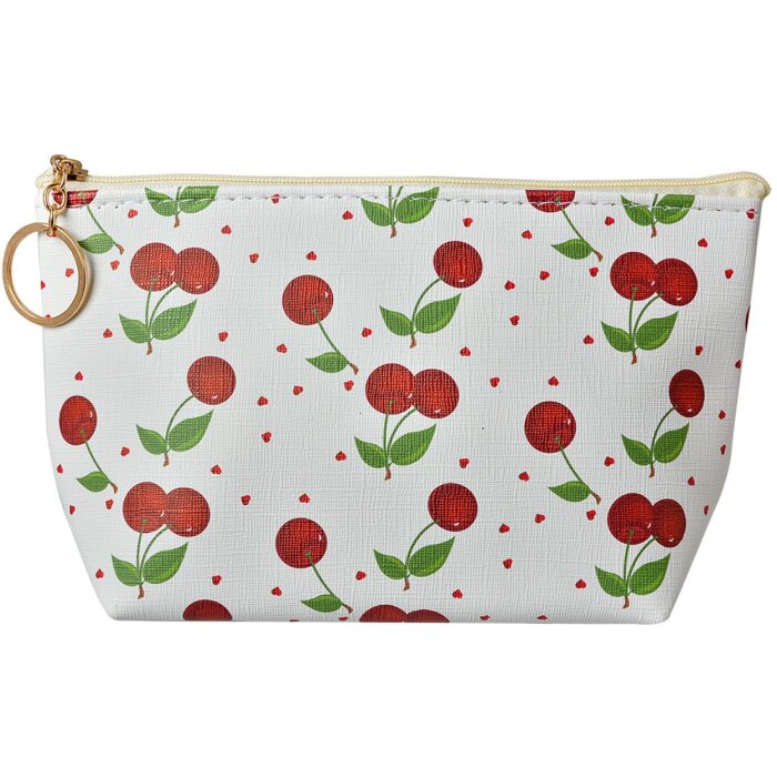 Juleeze JZTB0083 Туалетна сумка Біла вишня з візерунком 21x5x13 см PU