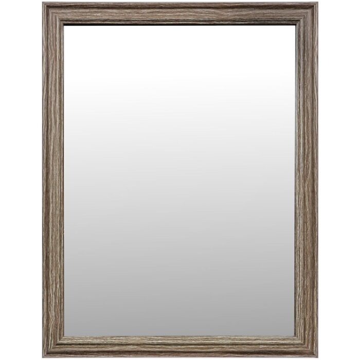 Clayre & Eef 62S326 Зеркало коричневое 34x2x44 см в стиле кантри стекло МДФ