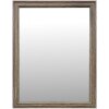 Clayre & Eef 62S326 Зеркало коричневое 34x2x44 см в стиле кантри стекло МДФ