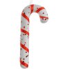 Clayre & Eef 66176 Украшение подвесное Candy Cane 7x2x17 см белый красный