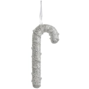 Clayre & Eef 66178 Candy Cane Pendant White 7x2x17 cm...