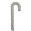Clayre & Eef 66184 Подвеска "Конфетный тростник" белый 12x4x33 см пластик глиттер