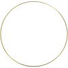 Clayre & Eef Декоративное кольцо золотое Ø 40x1 см