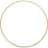 Clayre & Eef Декоративное кольцо золотое Ø30x1 см