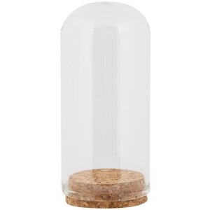 Clayre & Eef Glass Баночка для дзвіночка Скляна...