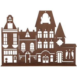 Clayre & Eef 6Y5779 Будиночок для декору 29x5x21 см в...