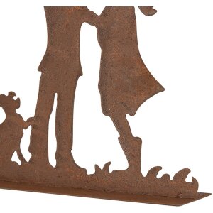 Clayre & Eef 6Y5781 Украшение детское металлическое фигурка в стиле кантри 21x5x31 см