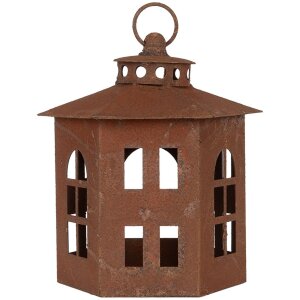 Clayre & Eef 6Y5785 Фонарь коричневый Ø 19x22...