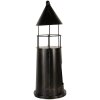 Clayre & Eef 6Y5790 Декоративный маяк черный Ø16x45 см